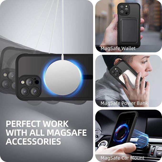 BERFY Magnetic for iPhone 13 Pro Max Case, Compatible - Image 6