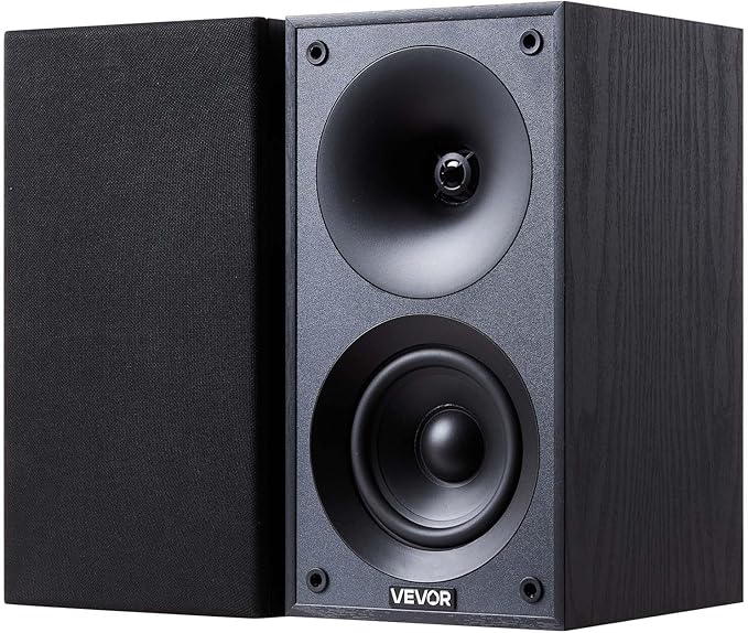 VEVOR Passive Bookshelf Speaker, Book Shelf Stereo Speakers by VEVOR