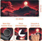Mouse Pad Large Japanese Landscap Non-Slip Game Desk Mat - Image 3