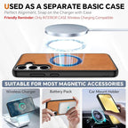 TUCCH Wallet Case for Galaxy S25 Plus, Removable 2 in 1 RFID Blocking Wrist - Image 4