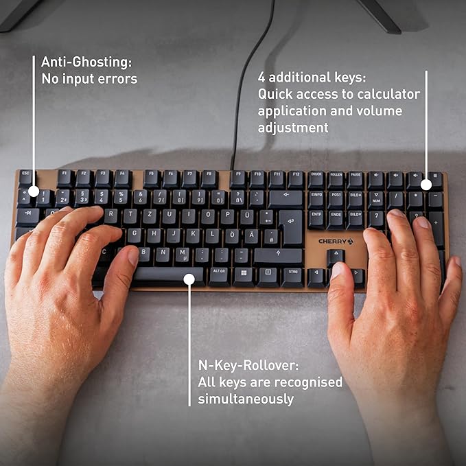 Cherry KC 200 MX Mechanical Office Keyboard - Image 5