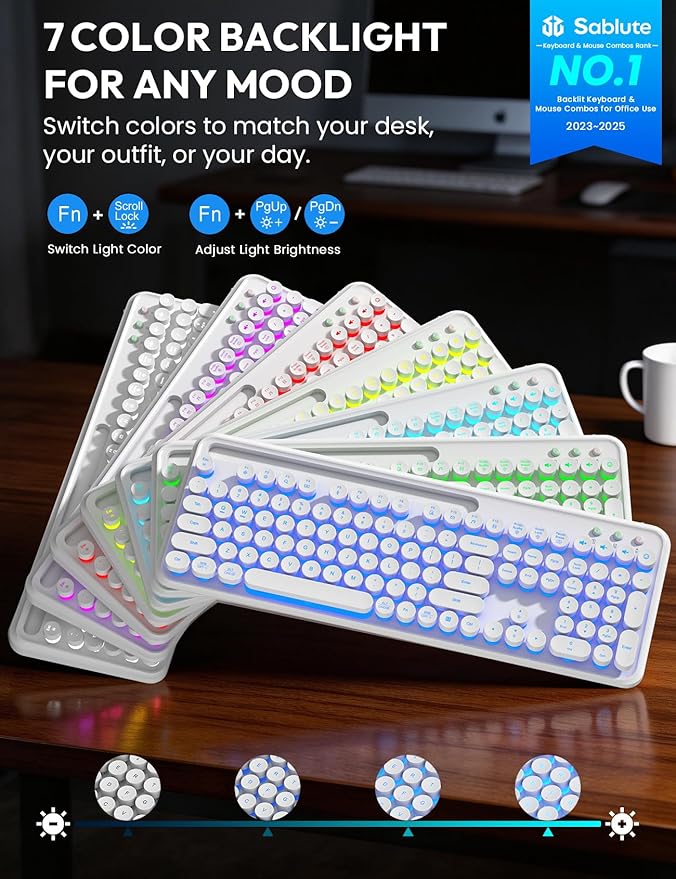 Wireless Keyboard and Mouse Combo - Image 2
