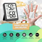 Antonki 2-Pack Room Thermometer, Digital Small Hygrometer Indoor Thermometer - Image 2