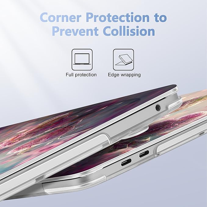 Case for MacBook Pro 13 inch with/Without Touch Bar, Hard Shell + Keyboard - Image 3