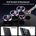 WSKEN for Samsung Galaxy S24 Ultra Camera Lens Protector, Ultra Thin Scratch - Image 3