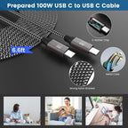 45W Super Fast Charger Type C, 45 Watt USB-C Charger PD/PPS Wall Charging Block - Image 8