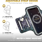 TRIBE Water Resistant Cell Phone Armband Case Running Holder - Image 4