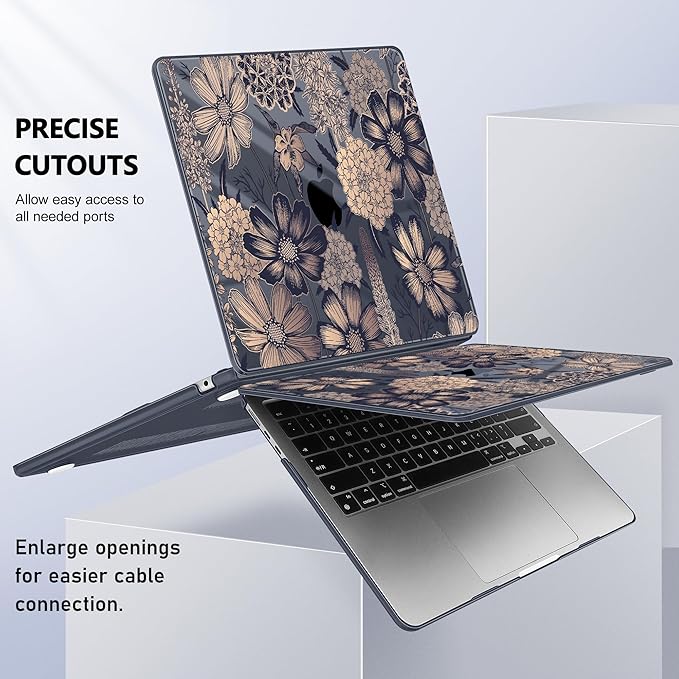 Case for MacBook Air 15 Inch 2025 2024 2023 Release M4 A3241 M3 A3114 M2 A2941 - Image 8