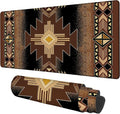 Large Mouse Pad Aztec Pattern Gaming Desk Pad Computer Keyboard Non-Slip by Unknown