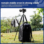 Fotopro Mini Tripod with Ball Head Phone Mount Detachable Selfie Stick Folded - Image 7