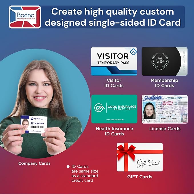 Bodno Magicard 400X Single Sided ID Card Printer & Complete Supplies Package ID - Image 3