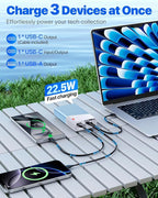 Portable Charger 20000mAh, 22.5W PD 3.0+QC 4.0 Super Fast Charging Power Bank - Image 3