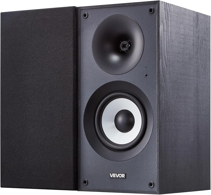 VEVOR Powered Bookshelf Speakers, 25W x 2, Active Studio Monitor Speaker - Image 9