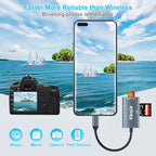 Vanja SD Card Reader USB C, High-Speed USB 3.0 Micro SD Card Adapter - Image 4