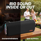 Vibe Pro Outdoor Bluetooth Speaker, 80W Peak Loud Portable Wireless Speaker - Image 3