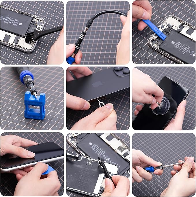 XOOL 200 in 1 Precision Screwdriver Kit, Electronics Repair Tool Magnetic - Image 6