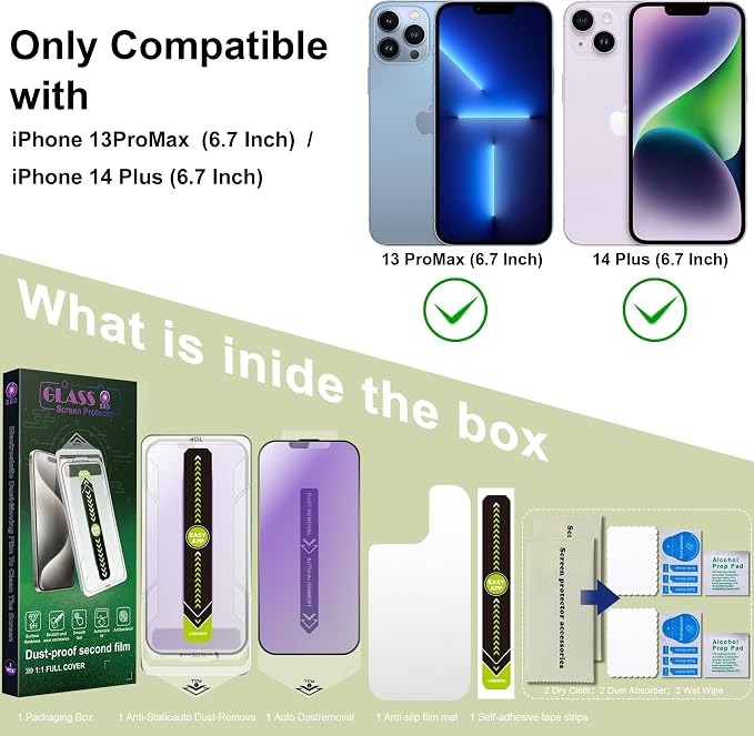9H Tempered Glass, Anti-Glare, Full Coverage, Anti-Fingerprint, Auto Dust - Image 7