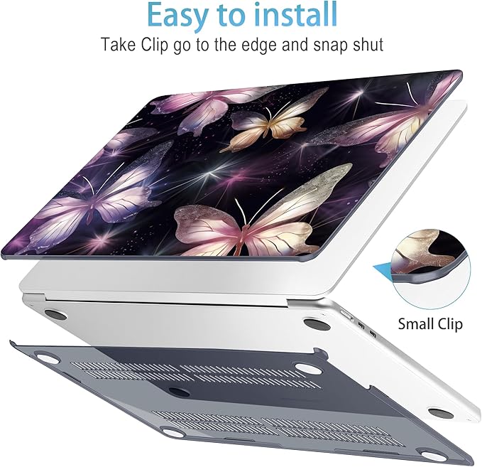 Mektron for 2025 M4 MacBook Air 13.6 Inch A3240 Case Fits 2023 A2681 M2 2024 - Image 3