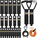 22PCS Heavy Duty Storage Straps Garage Organization Tool Organizers and Storage by LIGHTDUST