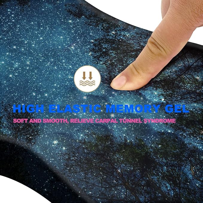 Mouse Pad Wrist Support, Ergonomic Mouse Pad - Image 3