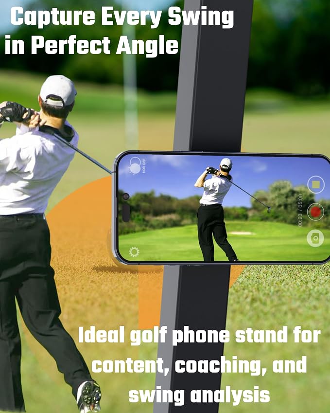 Alloy Magnetic Golf Cart Phone Holder - Image 6