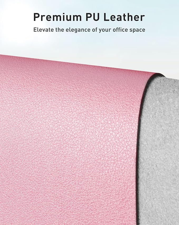 Aothia Faux Leather Desk Mat - Image 2
