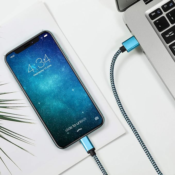 RoFI Micro USB Cable 15ft with 3A Fast Charging, Extra Long and Extremely - Image 5