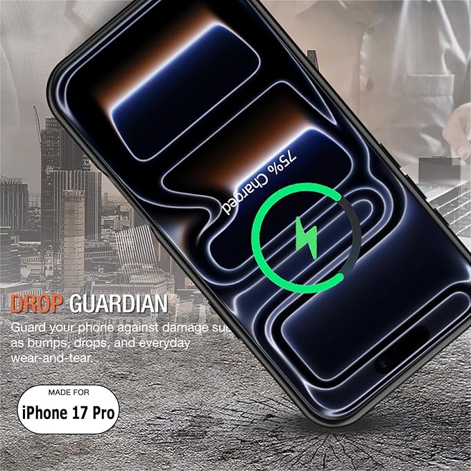 Battery Case for iPhone 17 Pro, 10000mAh Rechargeable Portable Charging Case - Image 5