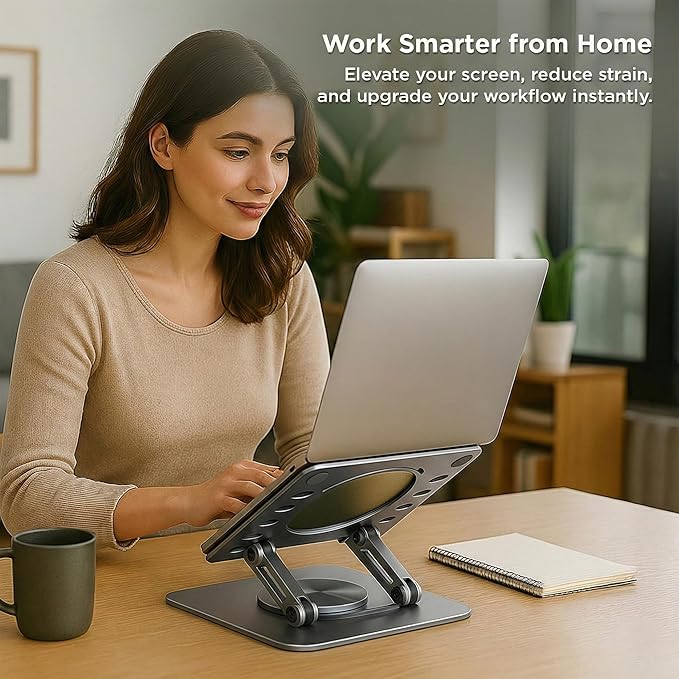 Uncaged Ergonomics Swivel Laptop Stand - Image 6