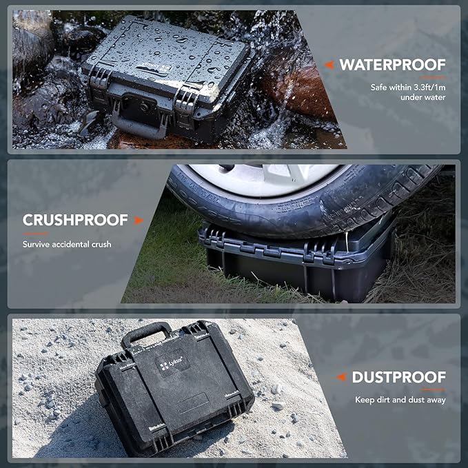 Lykus HC-3310 Waterproof Hard Case - Image 4