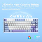 KEEBMONKEY WOBKEY Rainy 75 CNC Aluminum HMX/JWK/Cocoa Switches Triple-Mode - Image 3