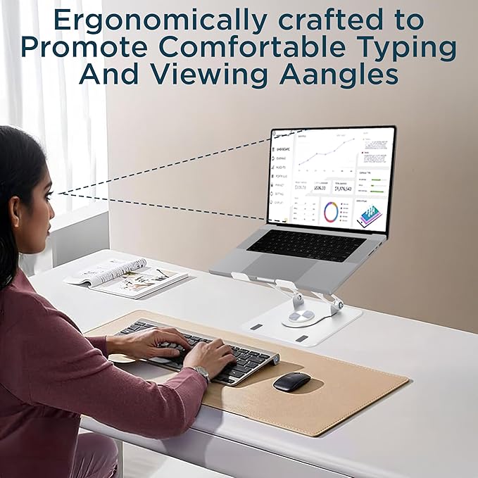 Uncaged Ergonomics Swivel Laptop Stand - Image 11