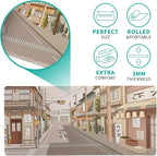 Tokyo Street Mouse Pad Anime Japanese Desk Mat Kawaii Large Gaming Mousepad XL - Image 5
