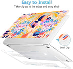 Mektron for MacBook Air 13 Case A1466/A1369, Snap-on Plastic Hard Shell Cover - Image 3