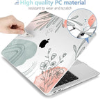MEEgoodo for MacBook Air 13.3 inch Case 2021 2020 2019 2018 A2337 M1 A2179 A1932 - Image 3