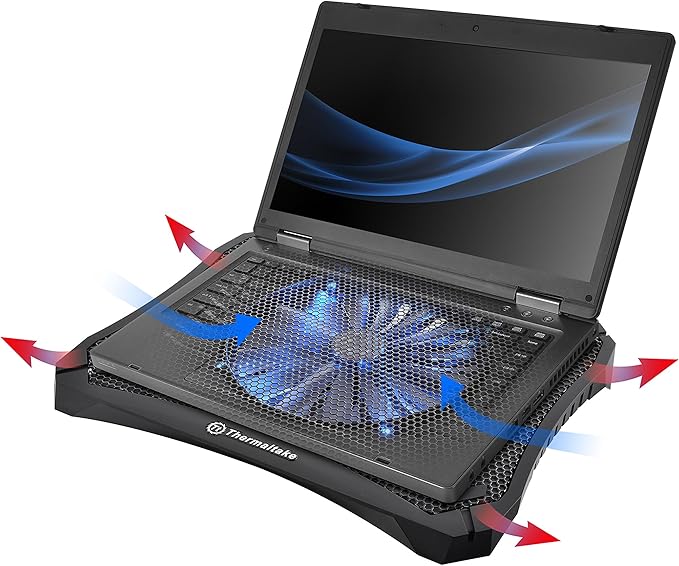 Thermaltake Massive V20 Steel Mesh Panel Single 200mm Blue LED Fan Adjustable - Image 7