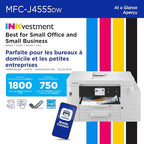 Brother INKvestment 4555 Wireless Color Inkjet All-in-One Printer - Image 2