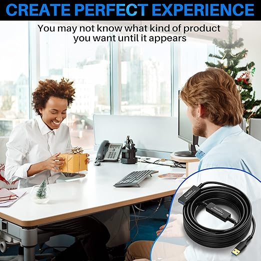 USB 3.0 Active Extension Cable 50 Feet, Long USB Type-A Male to Female Extender - Image 7
