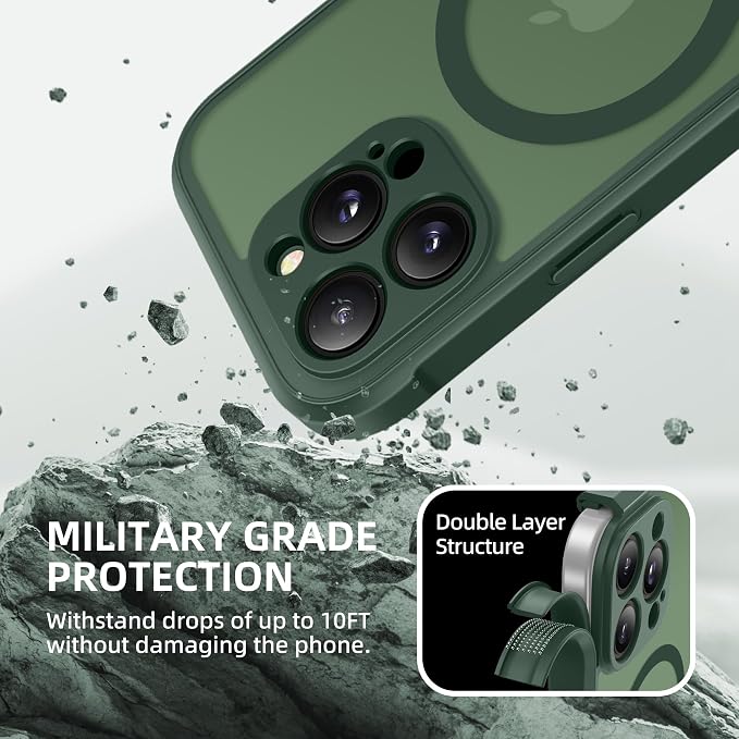 BERFY Magnetic for iPhone 16 Pro Max Case, Compatible - Image 8