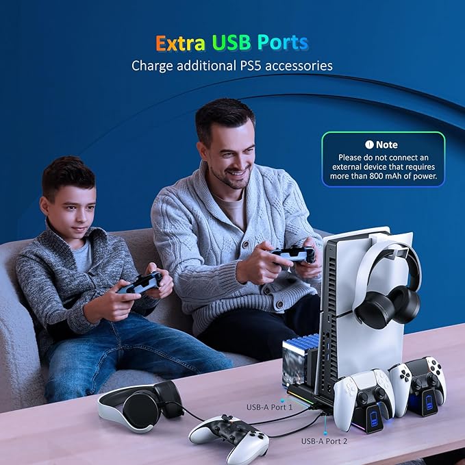 NexiGo PS5 Silent Cooling Stand - Image 8