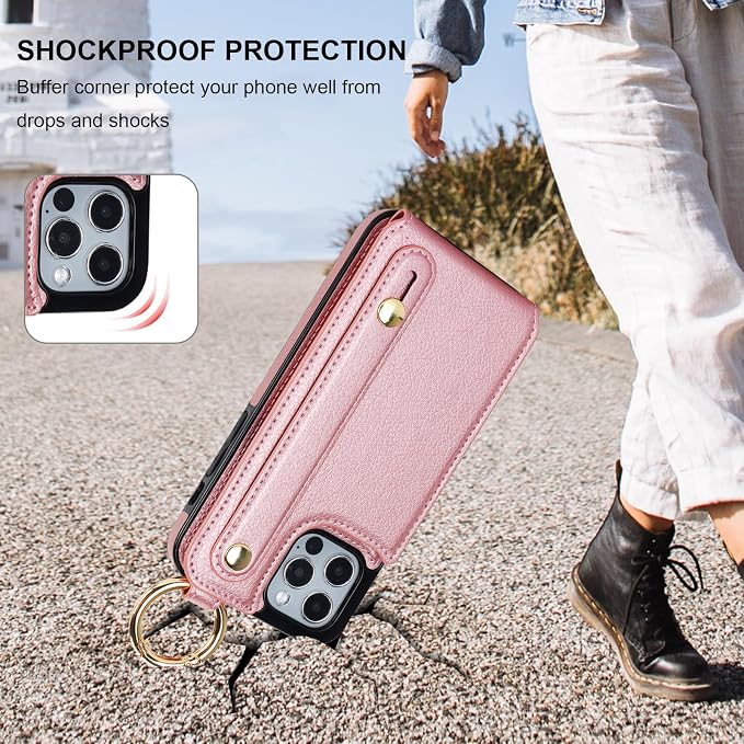 Folosu for iPhone 12/12 Pro Wallet Case - Image 7