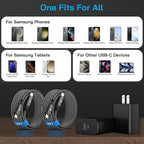 45W Super Fast Charger USB C, 45 Watt Type-C Android Phone Charger Fast - Image 4