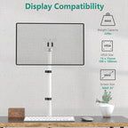 WALI Tall Monitor Stand Desk Mount, Single Extra Tall Monitor Arm Bracket - Image 3