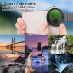 52MM Variable ND2-32 Filter for Phone, Compatible - Image 4