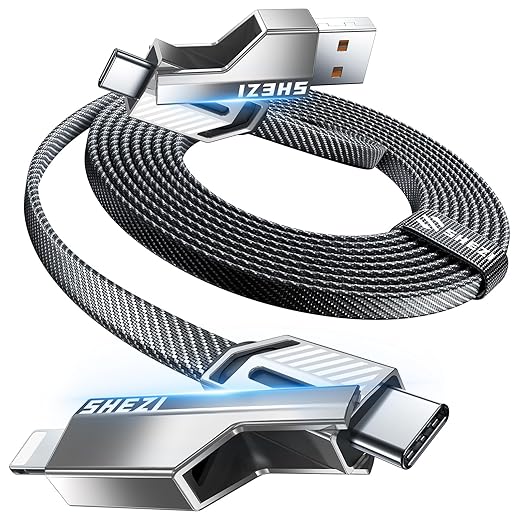 4-in-1 USB C Cable 45W 5FT Compatible - Image 8