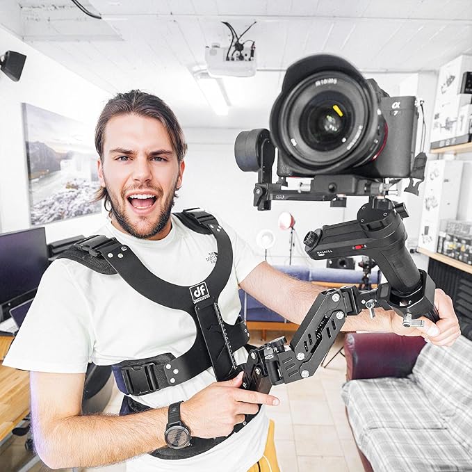 DF DIGITALFOTO THANOS-SE Support Vest Rig System, Filmmakers Kit Gimbal - Image 8