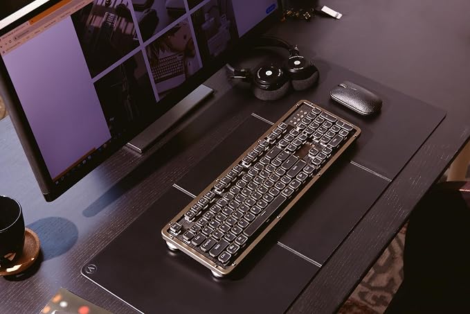 Azio RC Prestige Mechanical Keyboard, Hot-Swappable Switches - Image 5
