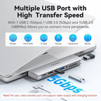 USB C Adapter HDMI USB Multiport Hub, 8 in 2 Accessories - Image 7