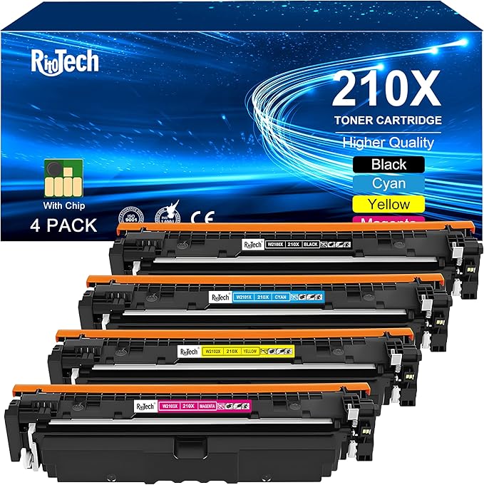 210X High Yield Toner Cartridge, by RitoTech
