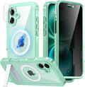360° Protection Magnetic for iPhone 16 Case Built-in 9H Privacy Screen by Unknown